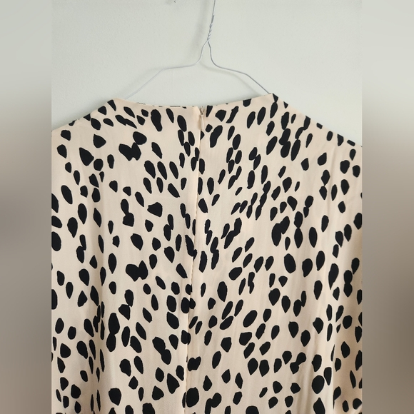 Printed satin dress XL - Picture 5 of 5